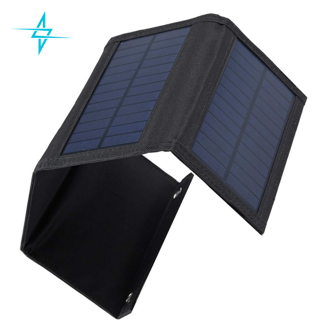 POWER Tragbare Solarpanel mit USB-Anschluss für unterwegs
